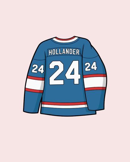 Hollander Jersey Sticker