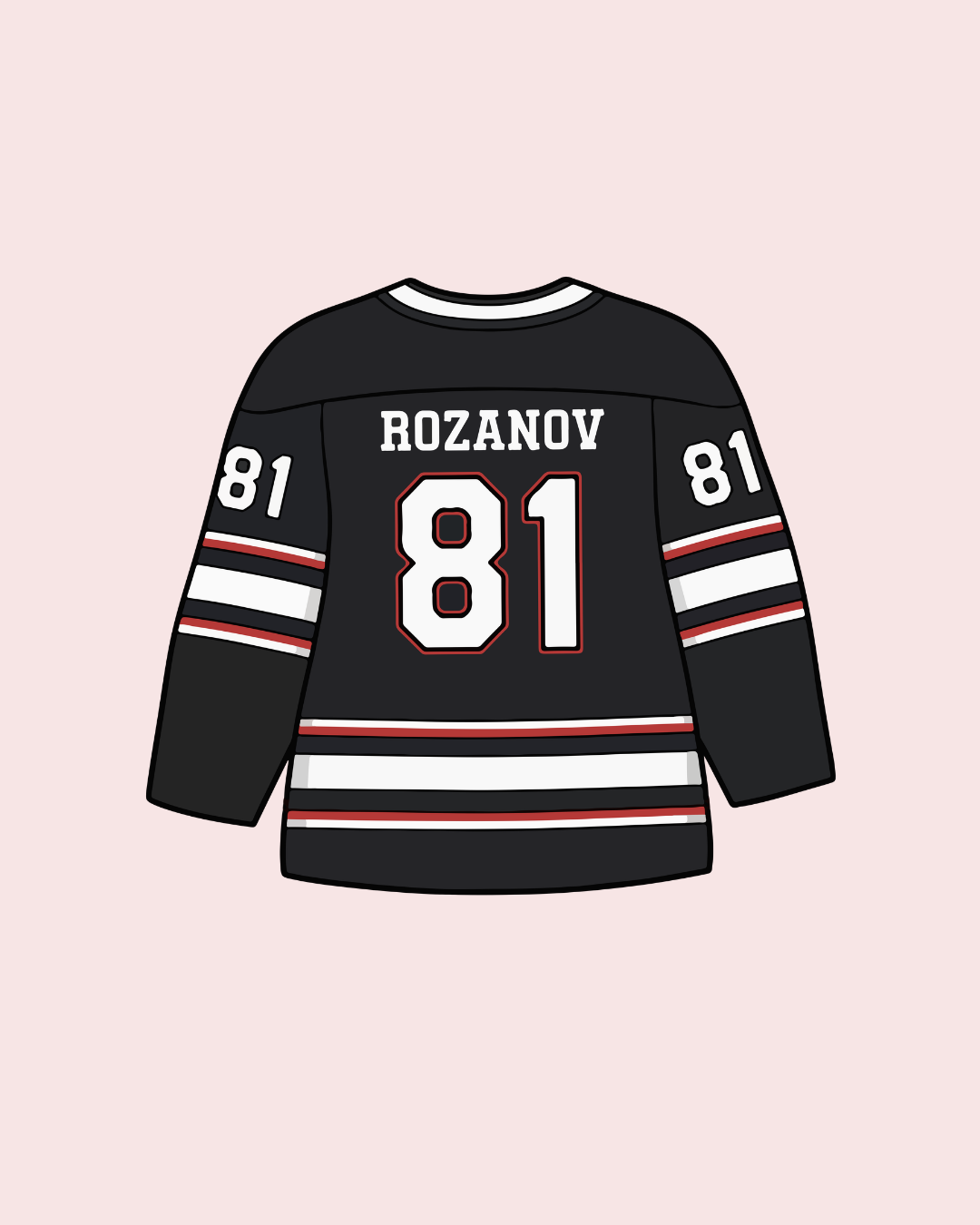 Rozanov Jersey Sticker