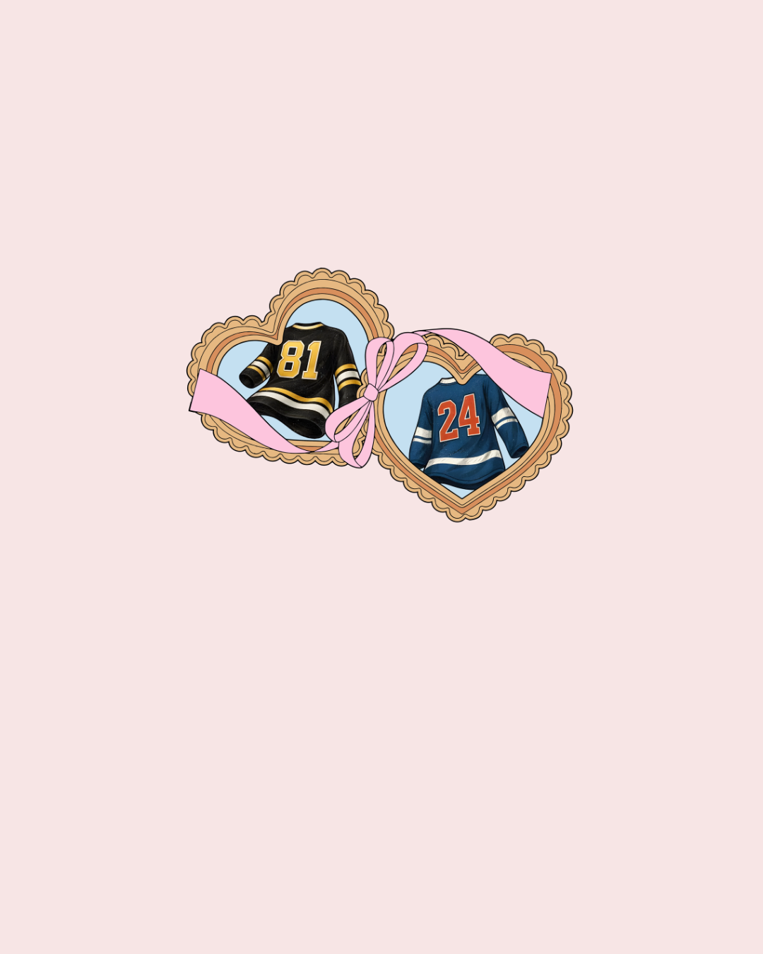 Hockey Romance Jerseys Sticker