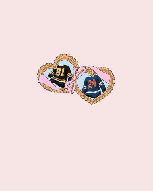 Hockey Romance Jerseys Sticker