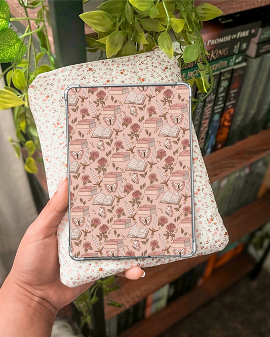 Romance Books Pattern Kindle Insert