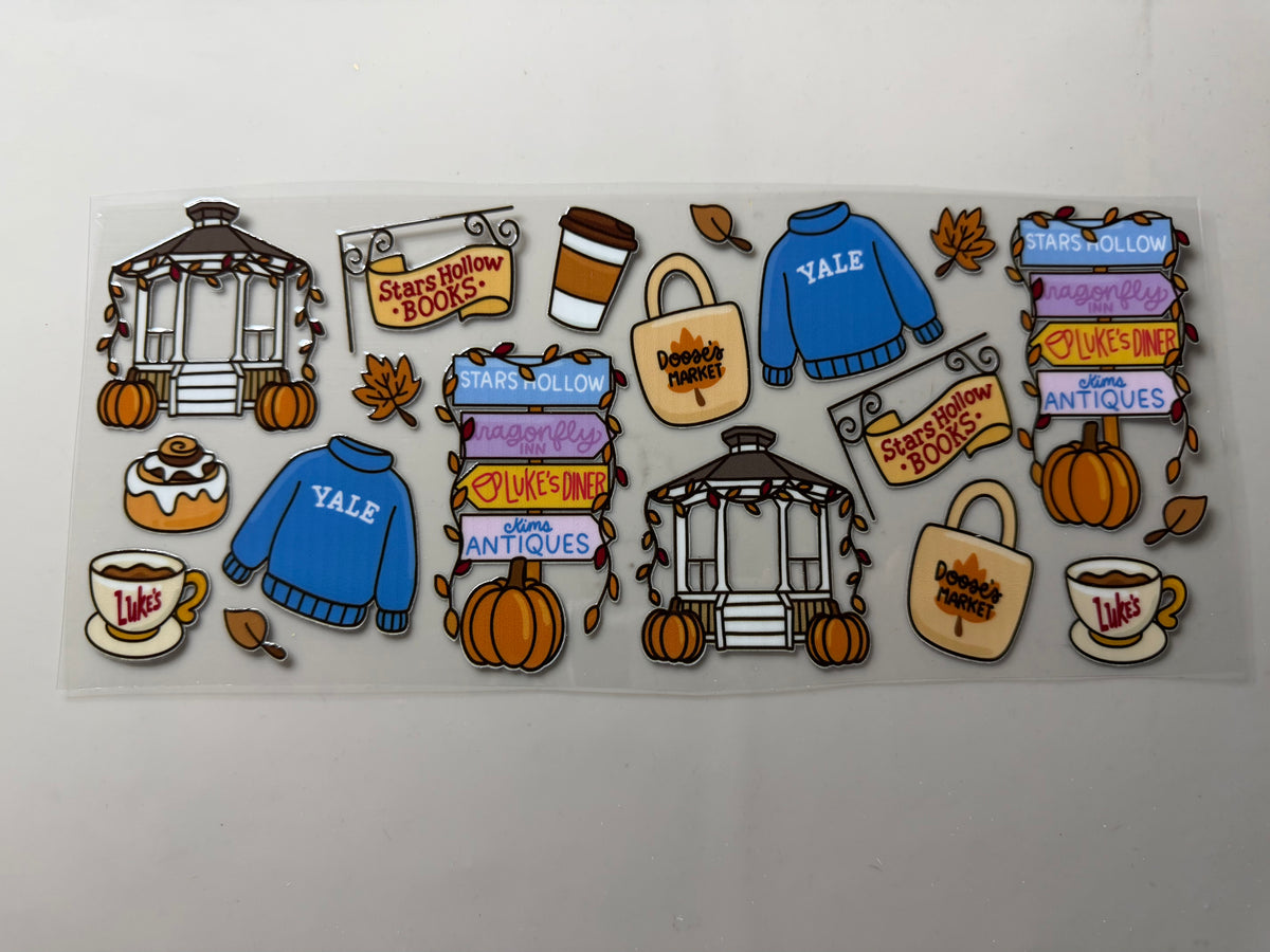Gilmore Girls UV DTF Wrap