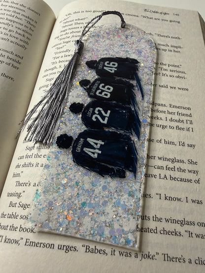 Briar U Lineup Glitter Resin Bookmark