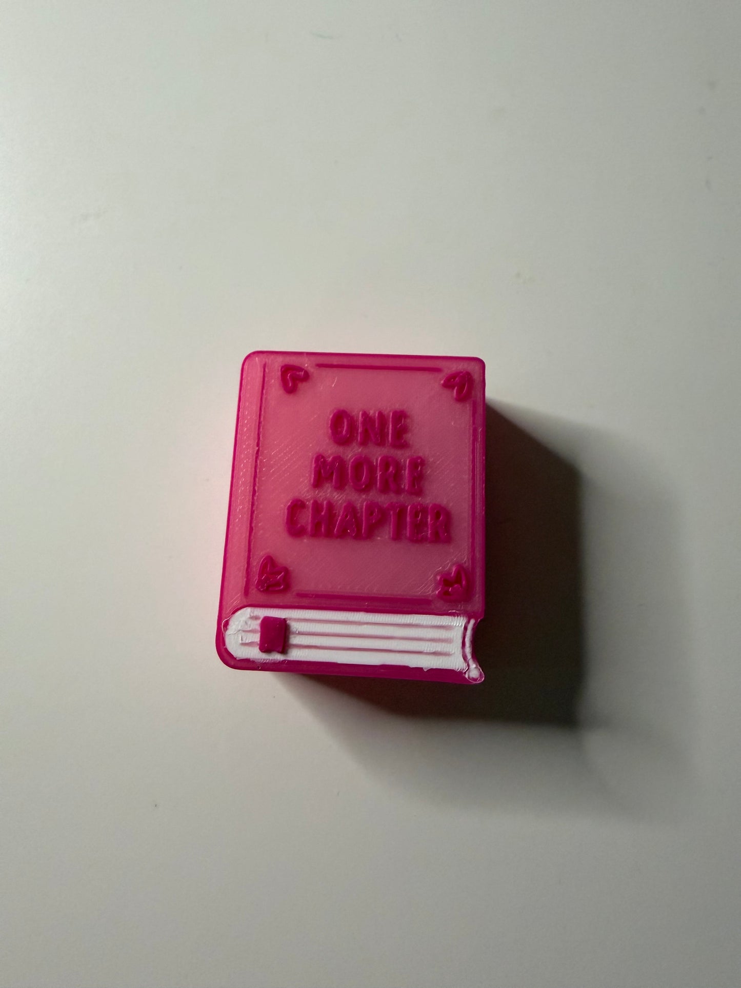 One More Chapter Straw Topper