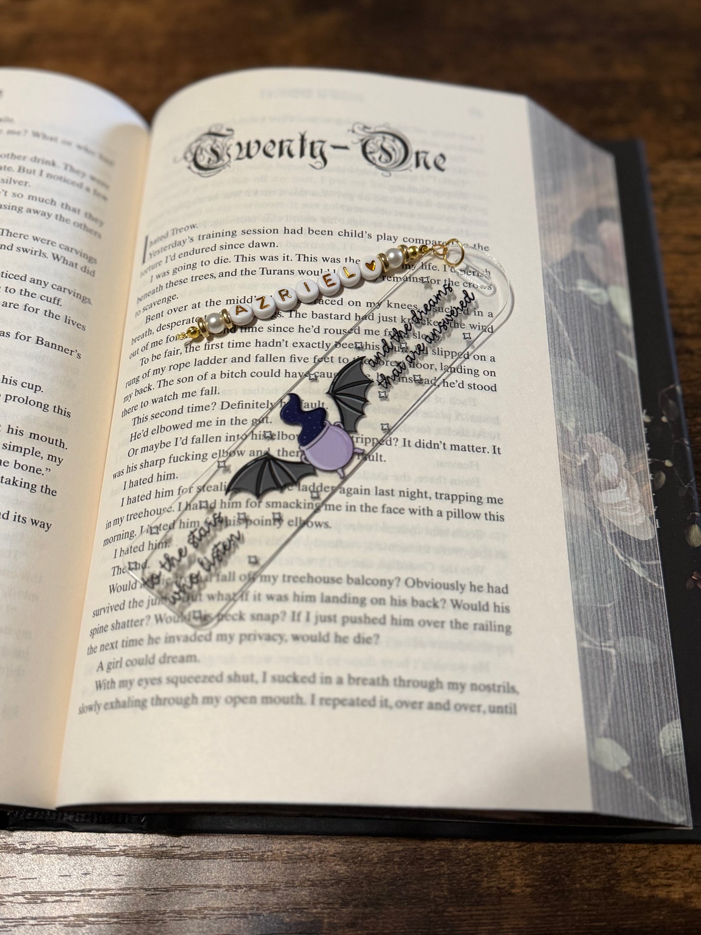 To the Stars Acrylic Bookmark