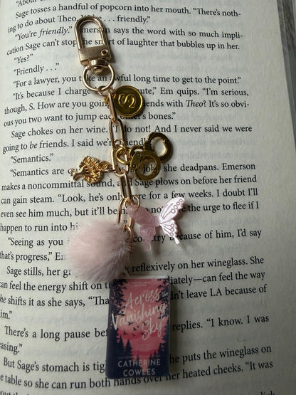 "Across the Vanishing Sky" Chapter & Charm Keychain