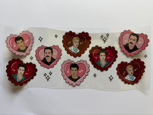 Twilight Hearts UV DTF Wrap – Romantic Fantasy Add-On