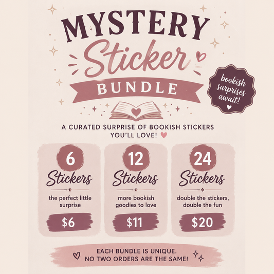 Mystery Bookish Sticker Bundle
