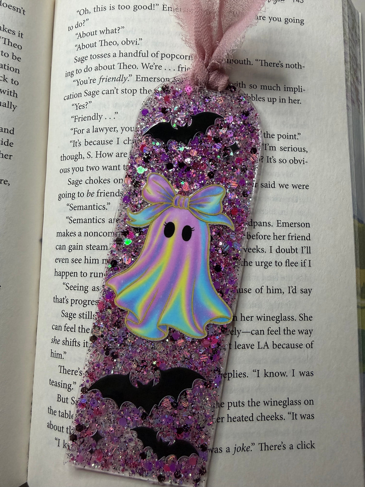 Iridescent Ghost Bookmark