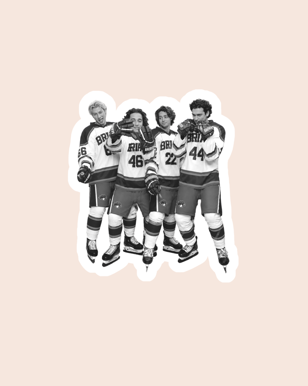 Briar Hockey Team Sticker