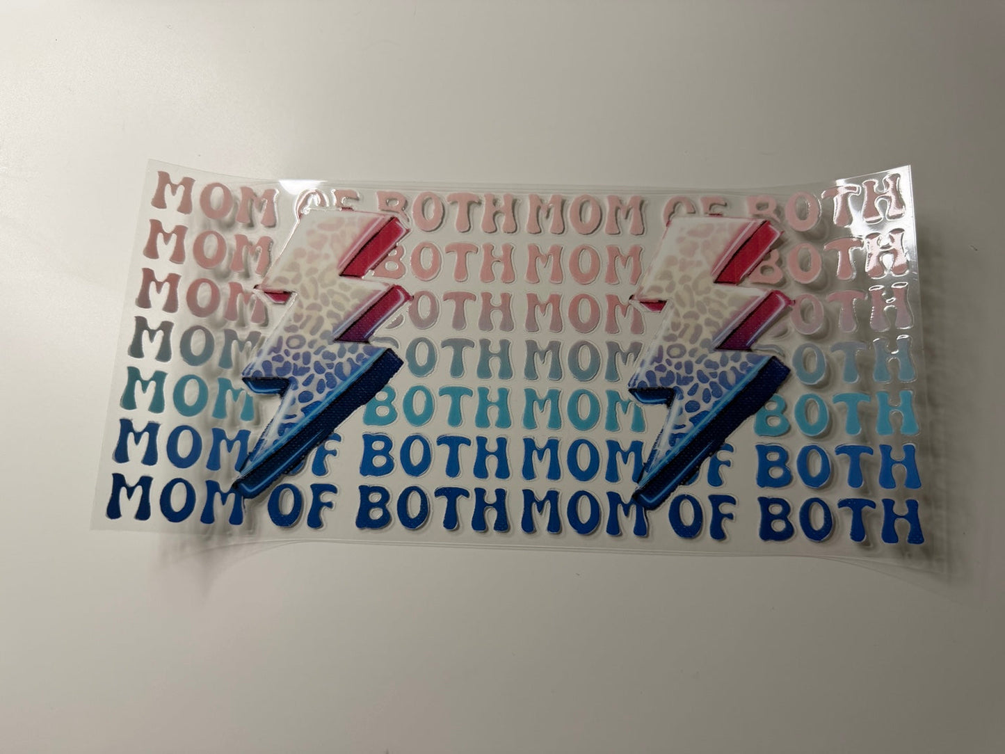 Mom of Both UV DTF Wrap