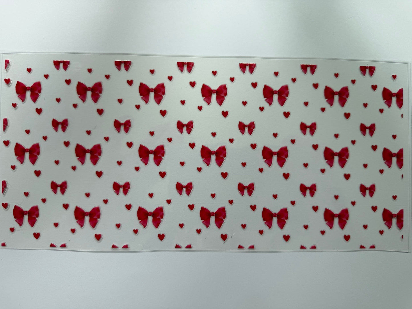 Sweetheart Bow UV DTF Wrap