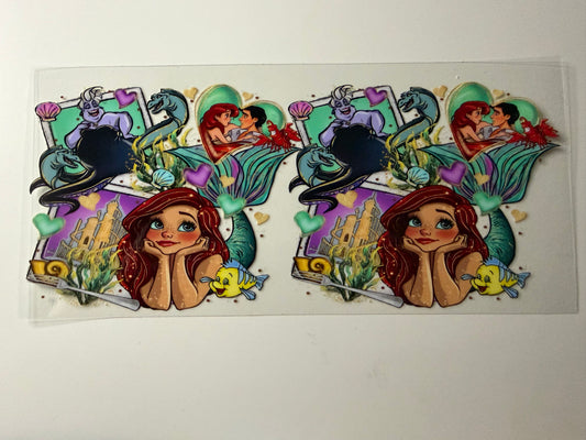 Mermaid UV DTF Wrap