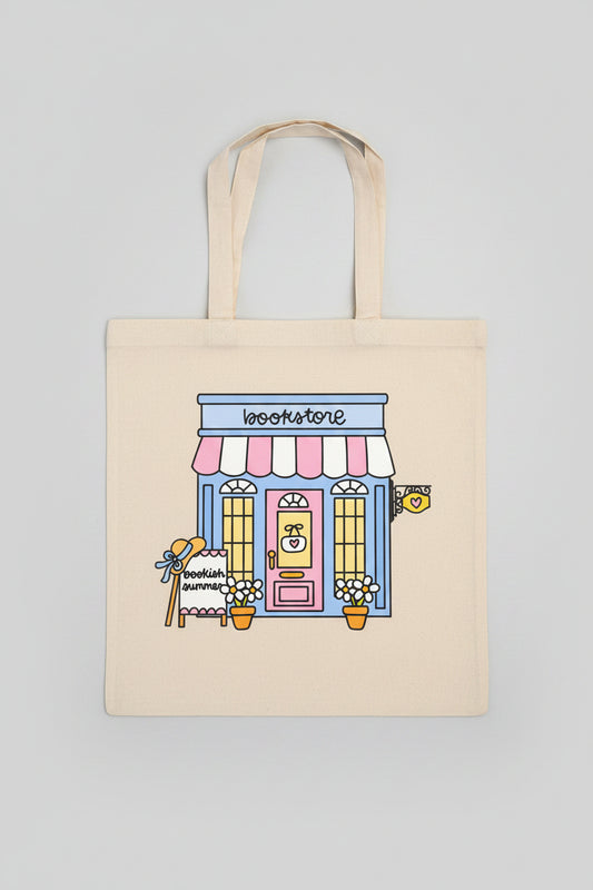 Summer Bookstore Tote Bag