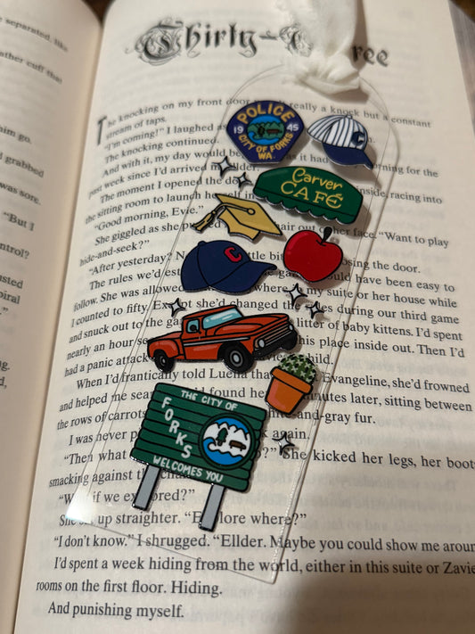 Twilight Inspired Acrylic Bookmark