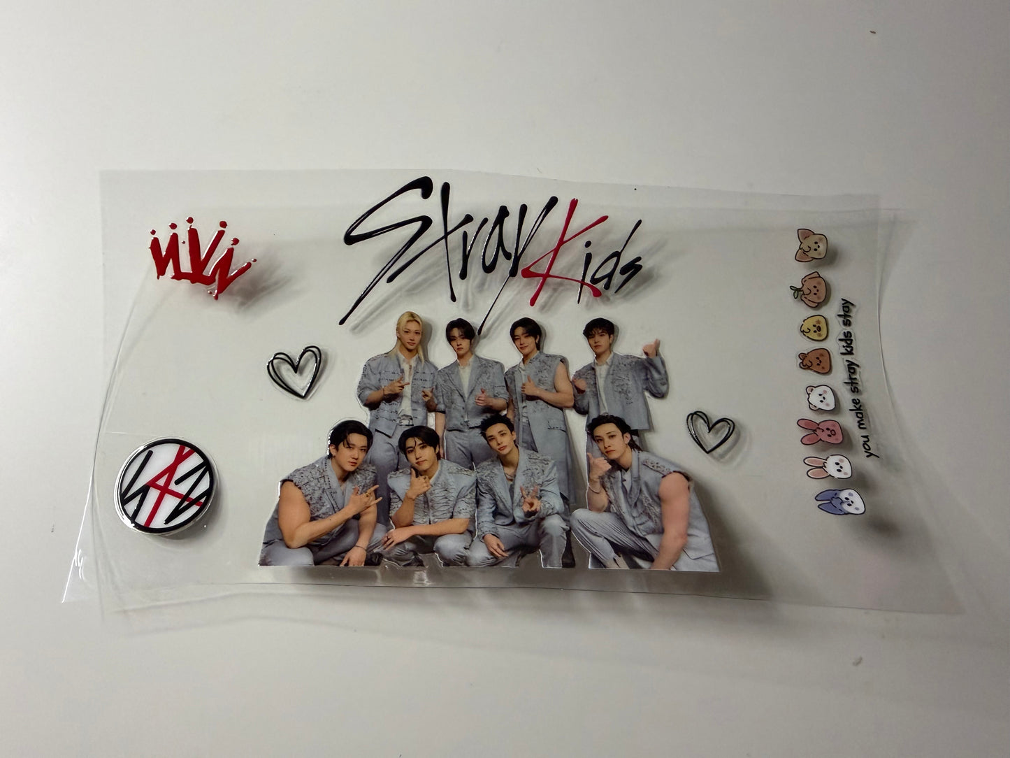Stray Kids UV DTF Decal