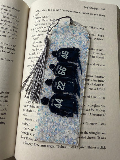 Briar U Lineup Glitter Resin Bookmark