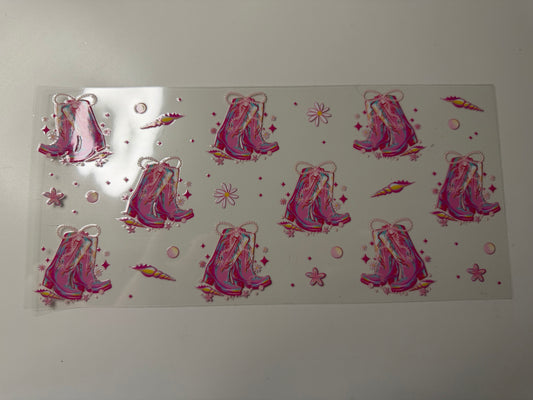 Coastal Cowgirl UV DTF Wrap