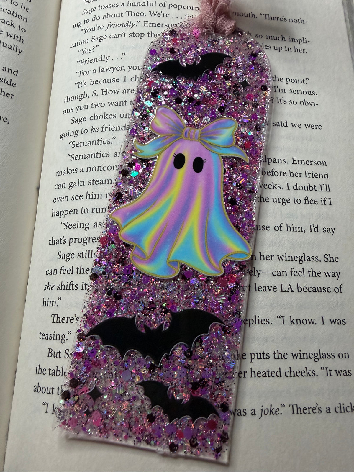 Iridescent Ghost Bookmark