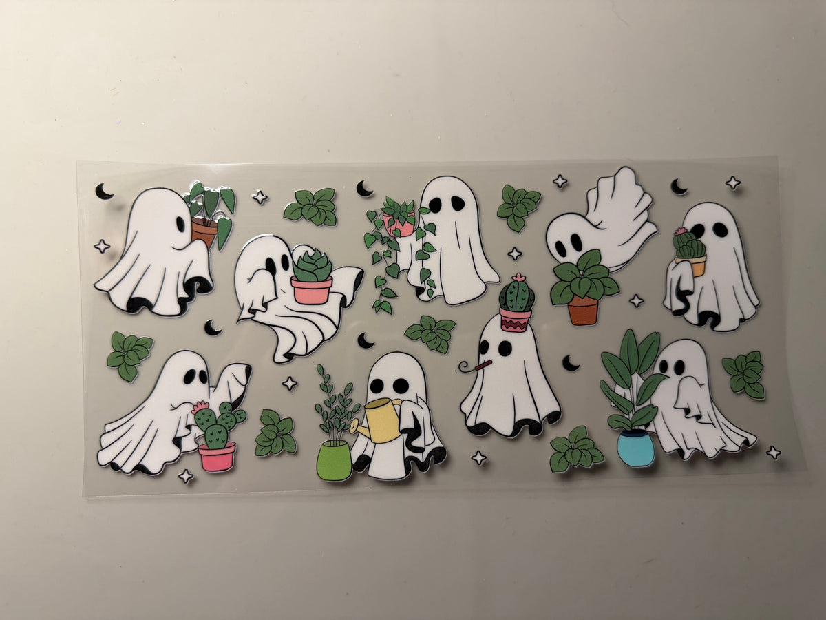 Plant Ghost UV DTF Wrap