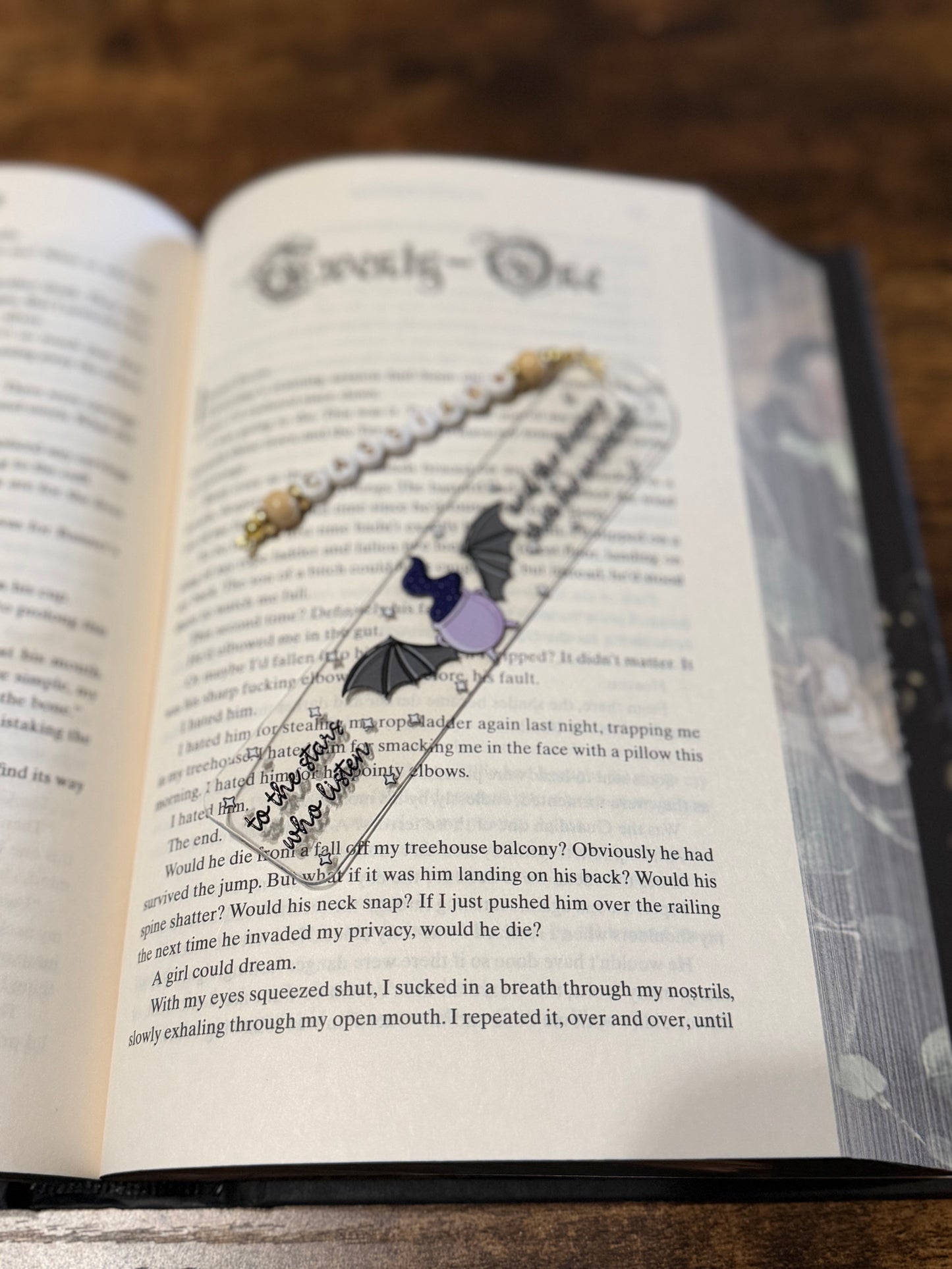 To the Stars Acrylic Bookmark