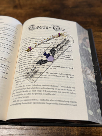 To the Stars Acrylic Bookmark