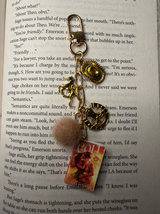 "Colt" Chapter & Charm Keychain