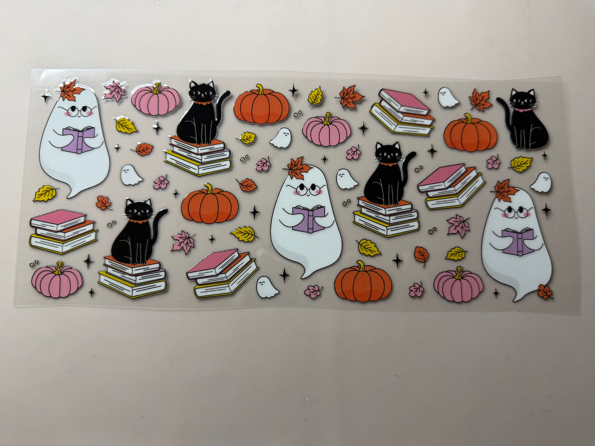 Ghosts & Kitty UV DTF Wrap