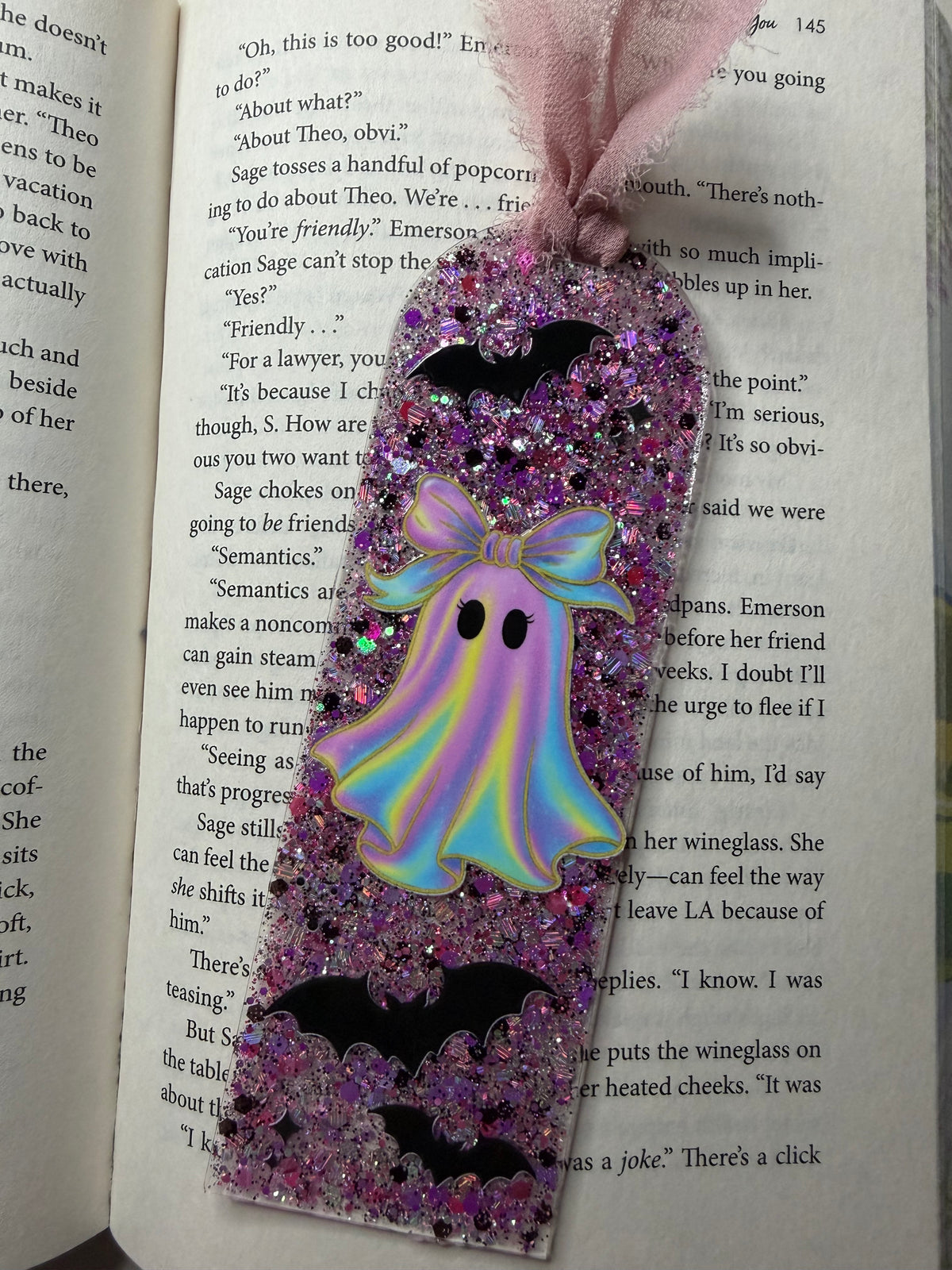 Iridescent Ghost Bookmark