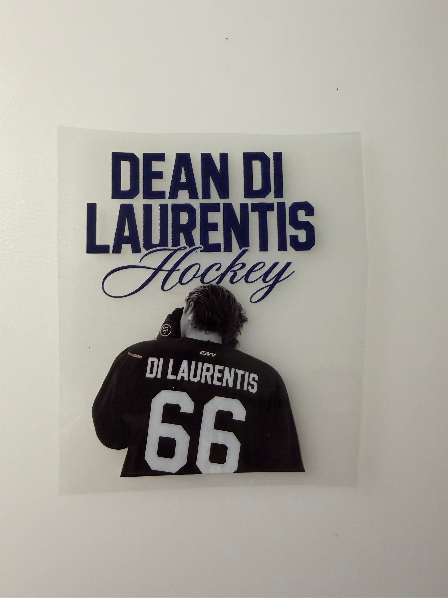 DiLaurentis Hockey UV DTF Decal