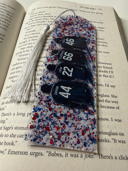 Briar U Lineup Glitter Resin Bookmark