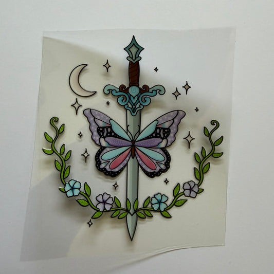 Quicksilver Inspired UV DTF Decal – Fantasy Bookish Cup Add-On