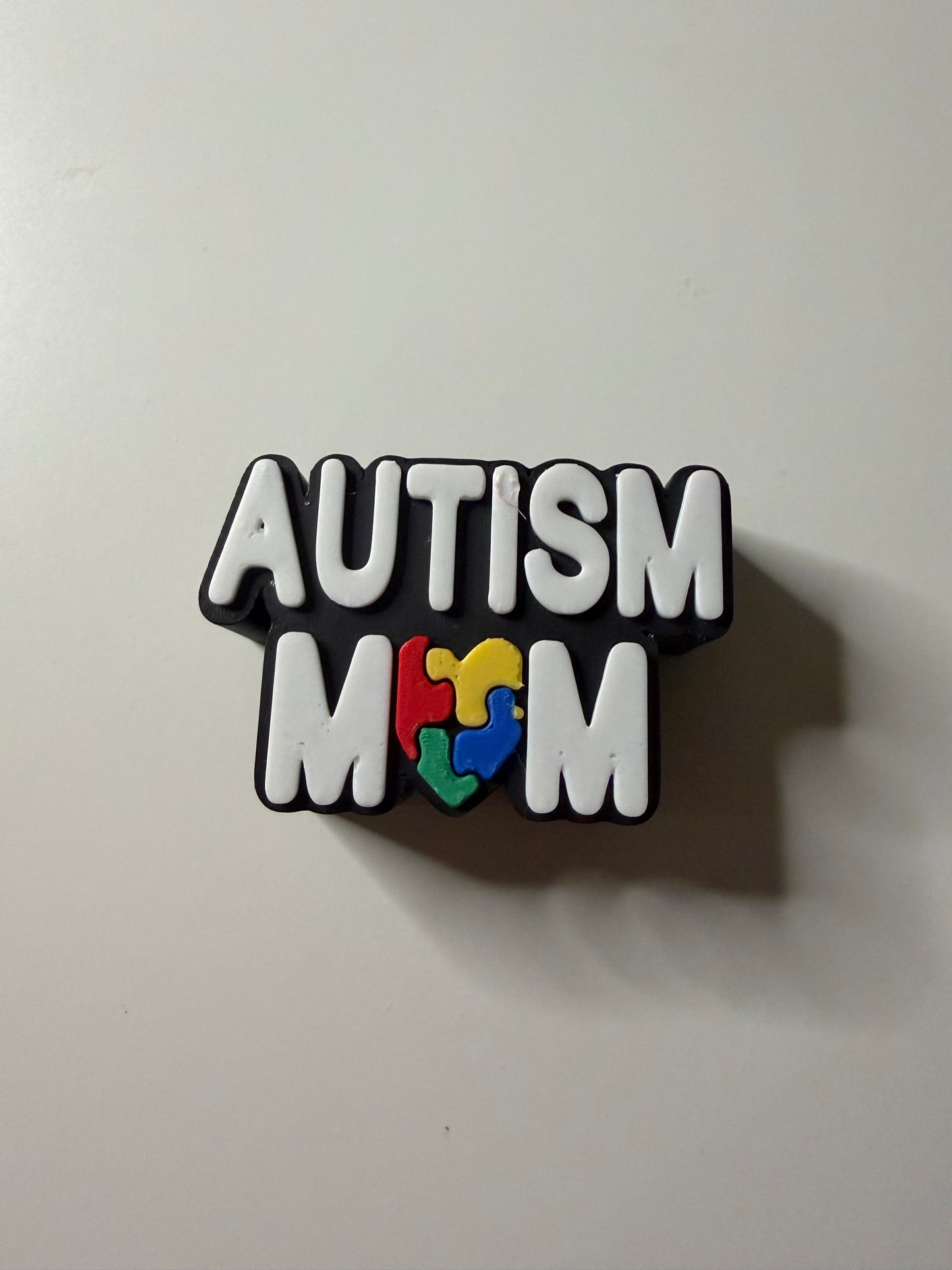 Autism Mom Straw Topper