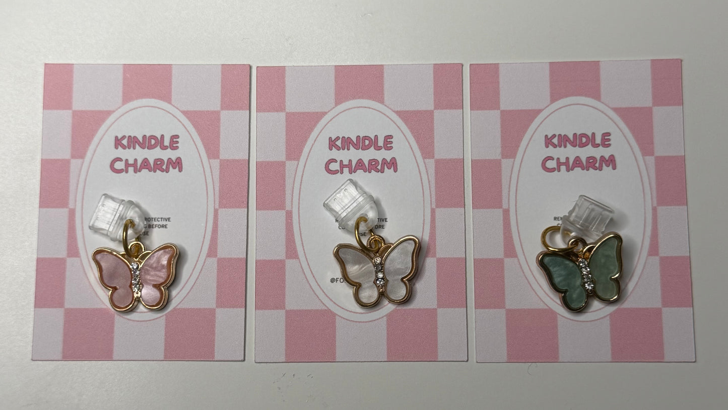 Butterfly Kindle Charm