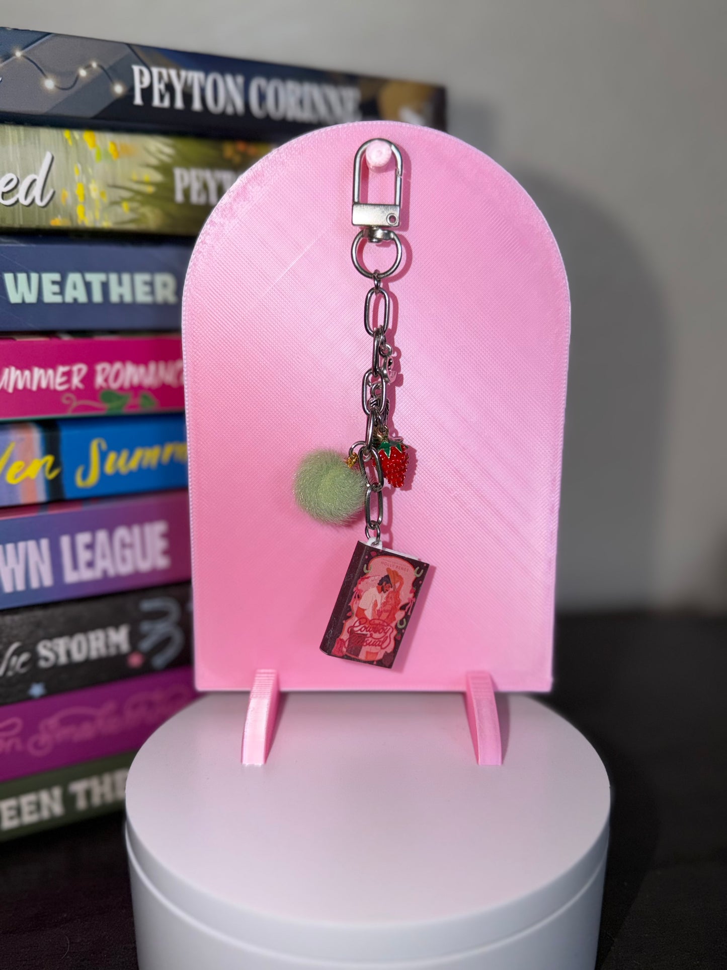 "Cowboy Casual" Chapter & Charm Keychain