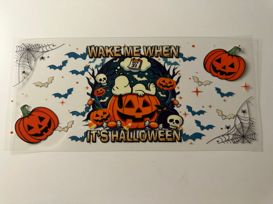 Halloween UV DTF Wrap