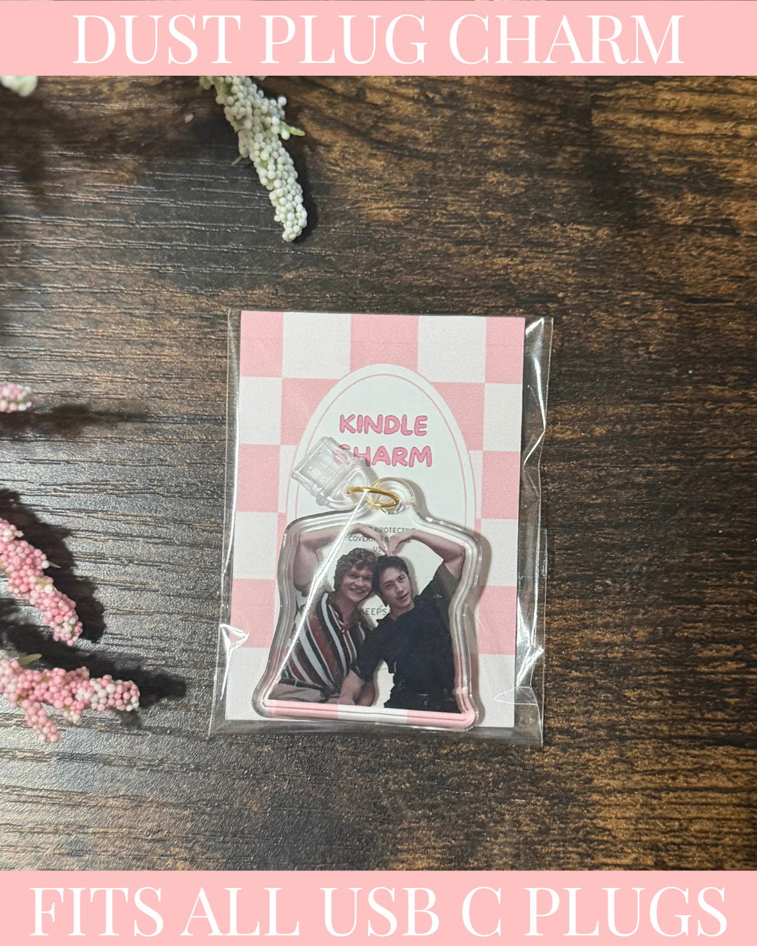 Connor & Hudson Kindle Charm