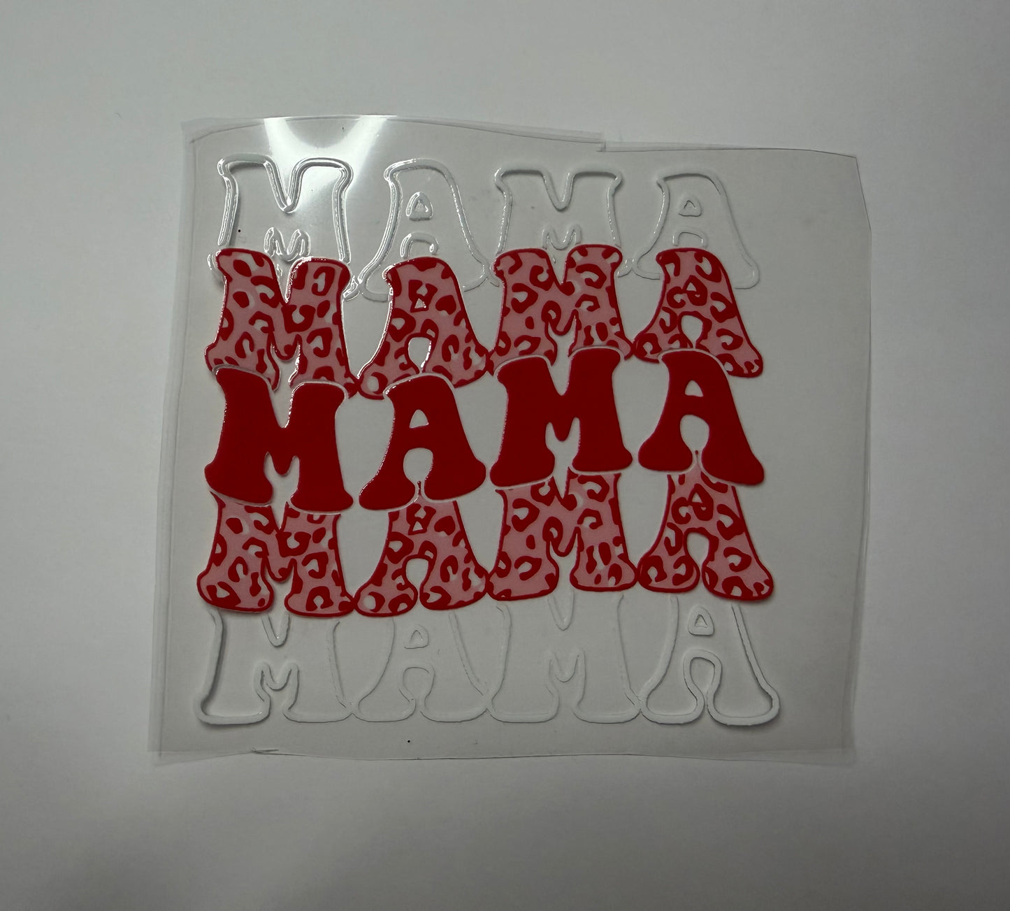 Mama Leopard UV DTF Wrap