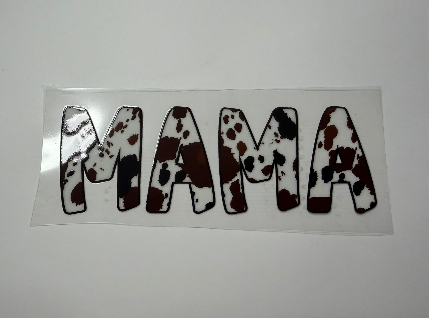 Cowprint Mama UV DTF Wrap