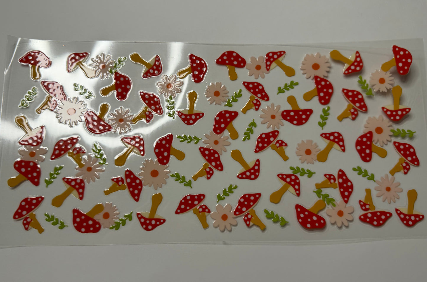 Mushroom Garden UV DTF Wrap