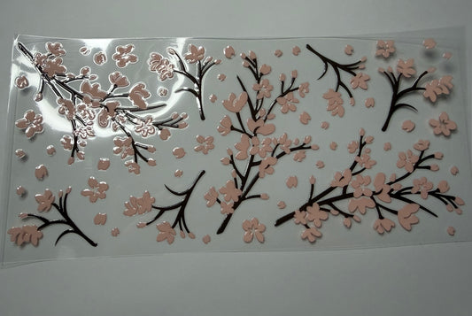 Cherry Blossom UV DTF Wrap
