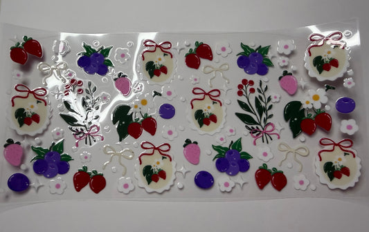 Berries UV DTF Wrap
