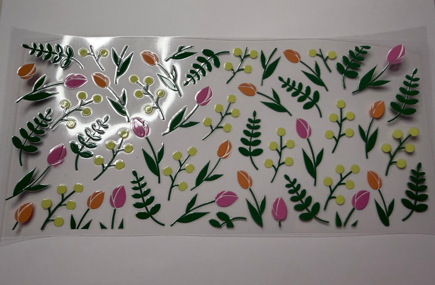 Tulips UV DTF Wrap