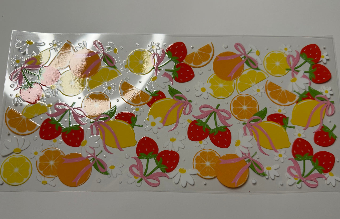 Citrus & Strawberries UV DTF Wrap