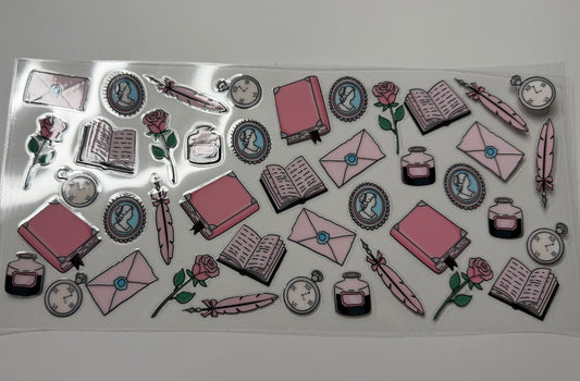 Historical Romance UV DTF Wrap