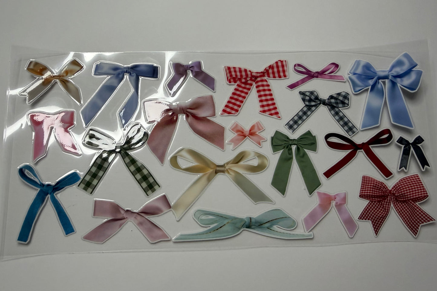 Satin Bows UV DTF Wrap
