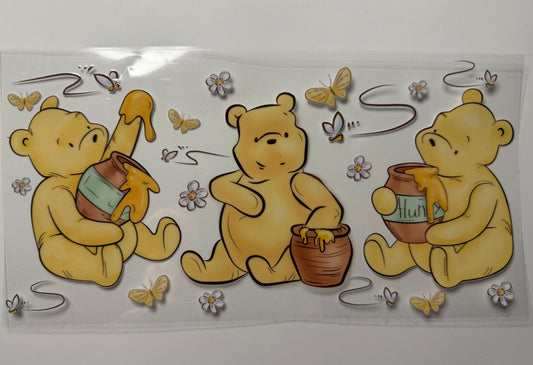 Honey Bear UV DTF Wrap