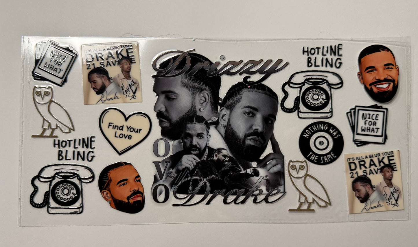 Drizzy UV DTF Wrap