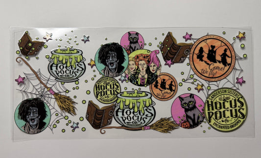 Cauldron Witches UV DTF Wrap
