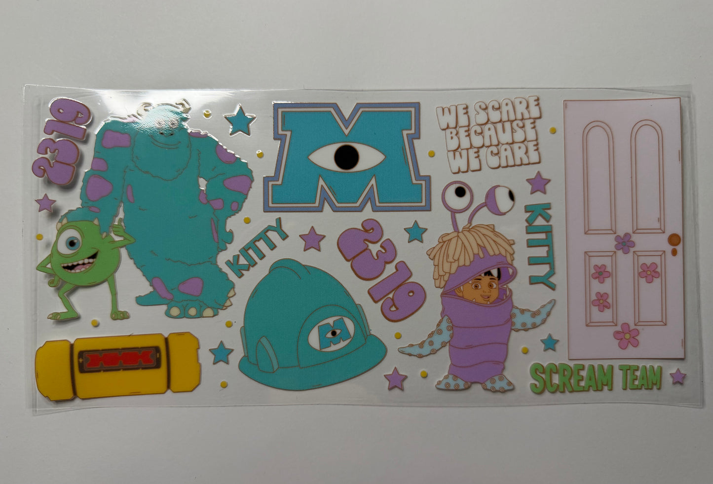 Scare Team UV DTF Wrap